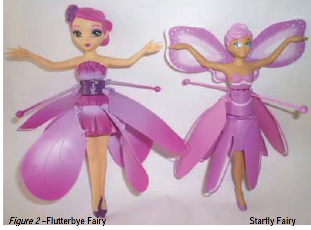 spinning flying fairy toy 90s