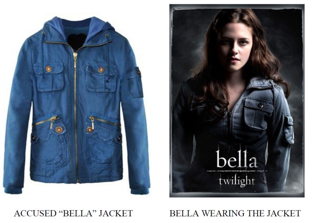 Twilight's Bella Swan Wins Trademark and Copyright Infringement Lawsuit  Over Jacket — Los Angeles Intellectual Property Trademark Attorney Blog —  November 28, 2011